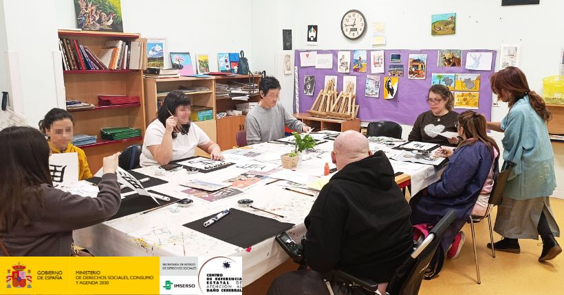 Taller de caligrafía japonesa en el Ceadac