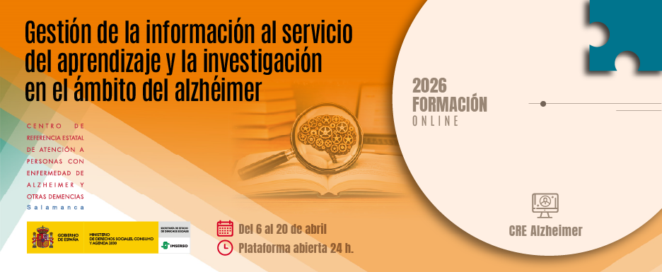 Cartel del nuevo curso online del CREA.