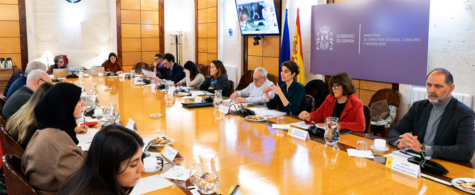 Asistentes al último Consejo General del Imserso del año 2025.