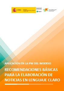 Portada de las recomendaciones lenguaje claro.