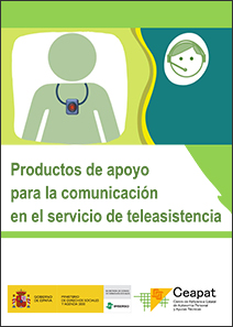 Portada Productos de apoyo para la comunicación en el servicio de teleasistencia