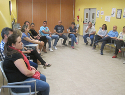 Participantes en el taller de psicología