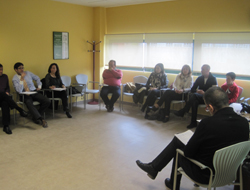 Participantes en la Asamblea de Hemobur