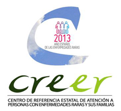 Logo del Creer y del Año Español de las Enfermedades Raras