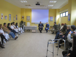 Charla con asistentes al Encuentro de ANAC