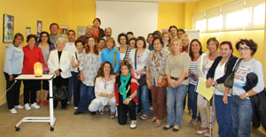 Participantes del encuentro de la Asociación Española de Esclerodermia